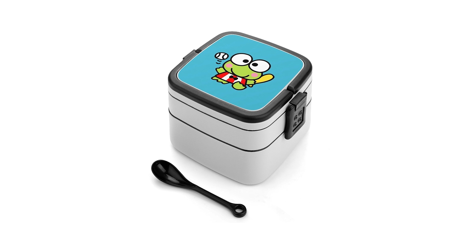 三段お弁当箱けろけろけろっぴ、けろっぴの形をしたお弁当箱2点セット けろけろけろっぴ 1989年製 SANRIO オールドサンリオ 三段